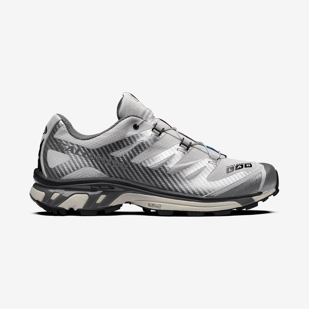 Salomon Singapore Mens Sneakers - XT-4 ADVANCED Silver | 82354-BHVJ